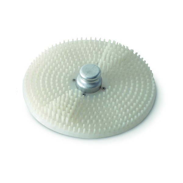 Ricambio: Piattello con setole 0,5mm completo di mozzo F3324 per Lavatartufi Fama - Fama industrie