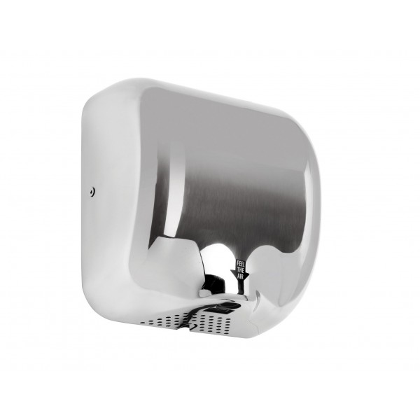 Asciugamano elettrico ad aria con asciugatura in 10 secondi. In acciaio inox. potenza 1800W. AM1 - Stark s.r.l.