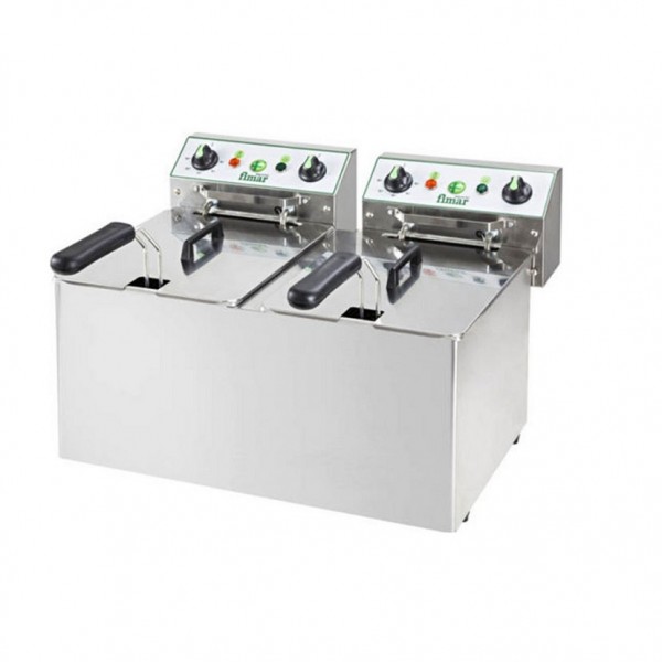 Friggitrice professionale eletrrica Fimar FR88N 10+10 lt Monofase - Fimar