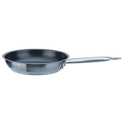 Professional frying pan with black non-stick coating. various diameters. - Square