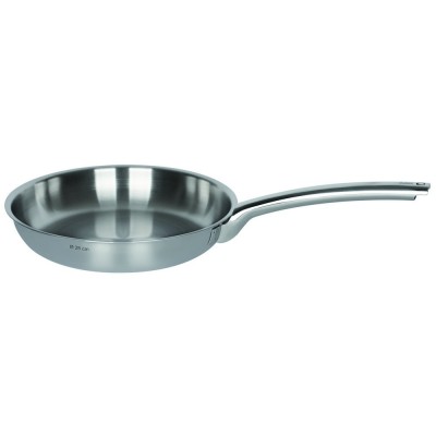 Professional frying pan. various diameters. Collection "3-ply" - Square