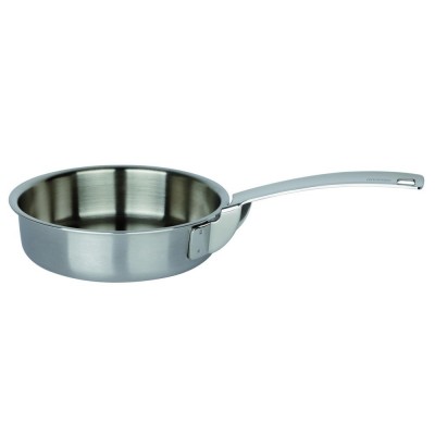 Professional mini frying pan. various diameters. Collection "3-ply" - Square