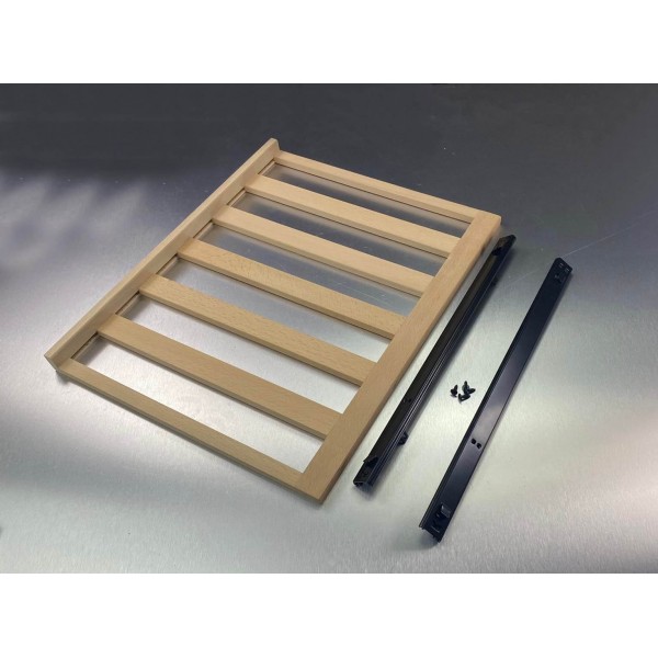 Wooden grill for wine cellar BJ series Static. BJ21W - Forcar Refrigerated