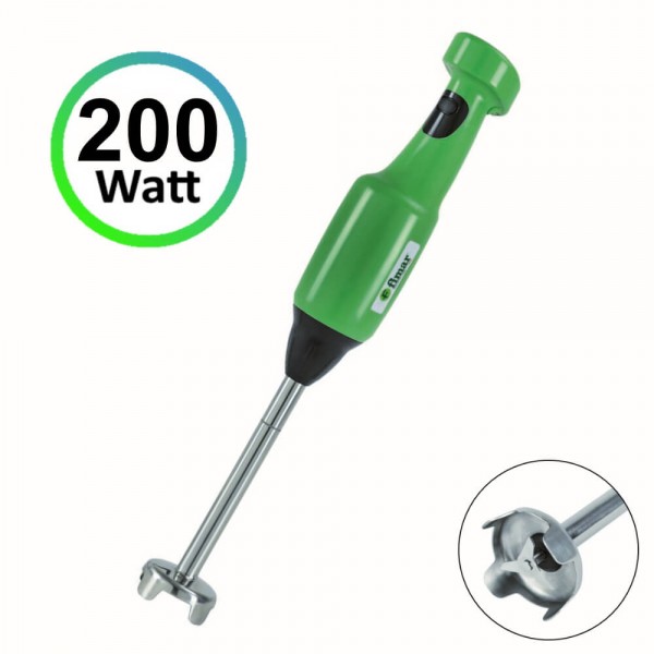 Mixer Professionale da immersione 200 Watt singola velocità con mescolatore da 25 cm. MX20 - Fimar