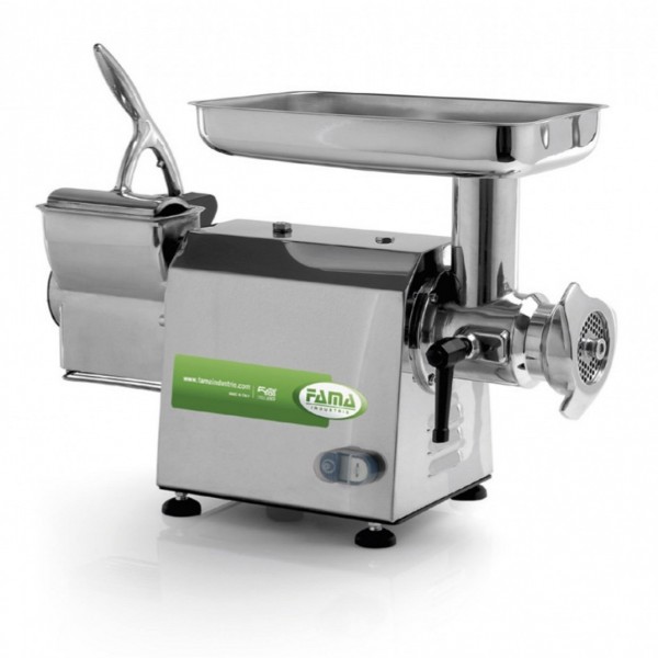 Professional Meat Mincer Grater Fama TGI22 Three Phase FTGI208 - Fama industries