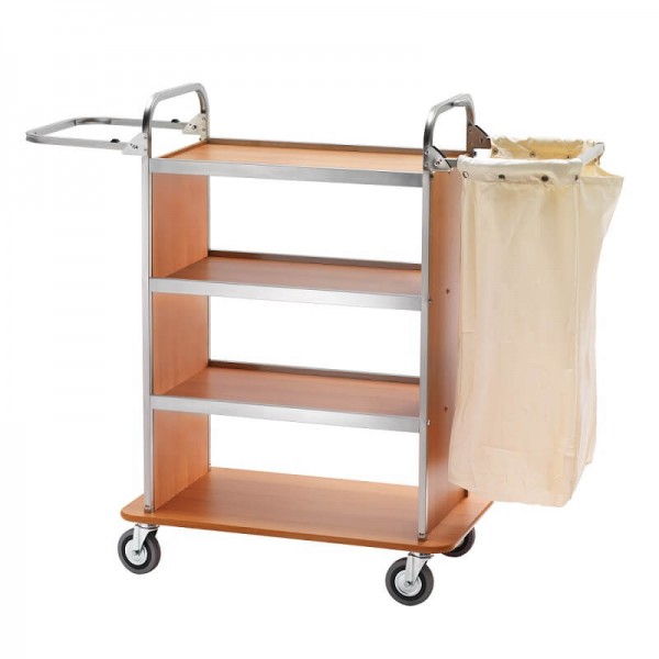 Forcar laundry trolley 4 shelves and bag A1510 - Forcar Multiservice