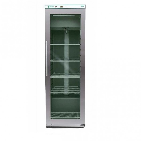 Frigorifero professionale ventilato Forcar ERV600GSS con porta vetro - Forcar Refrigerati