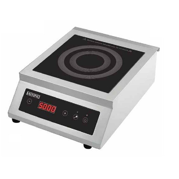 Piastra induzione Fimar-EasyLine E500A touch control da 5 kW con timer, superficie induttiva 22 cm - Fimar
