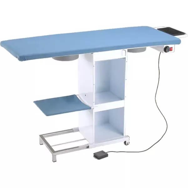 Bieffe professional rectangular heated ironing table. BF115 - Bianchi