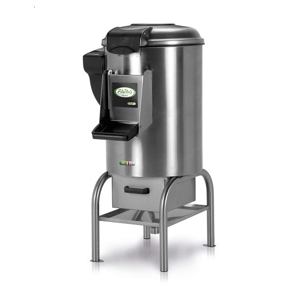 PROFESSIONAL ELECTRIC PELAPATATE FP115 SINGLE PHASE WITH HIGH FEET 30KG CAPACITY - Fama Industries