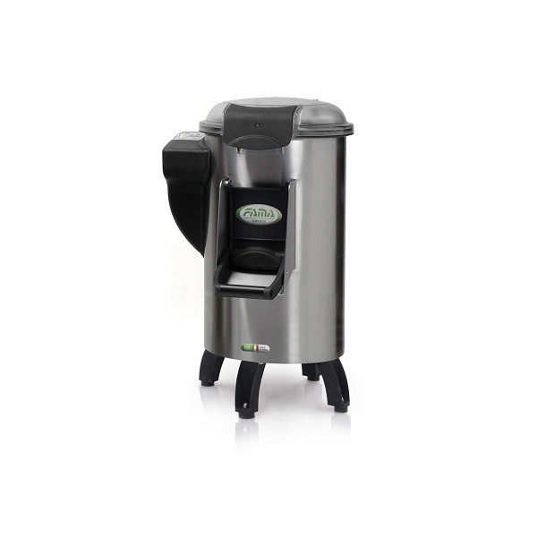 FP102P single-phase professional electric potato peeler with feet, 18kg capacity - Fama industries