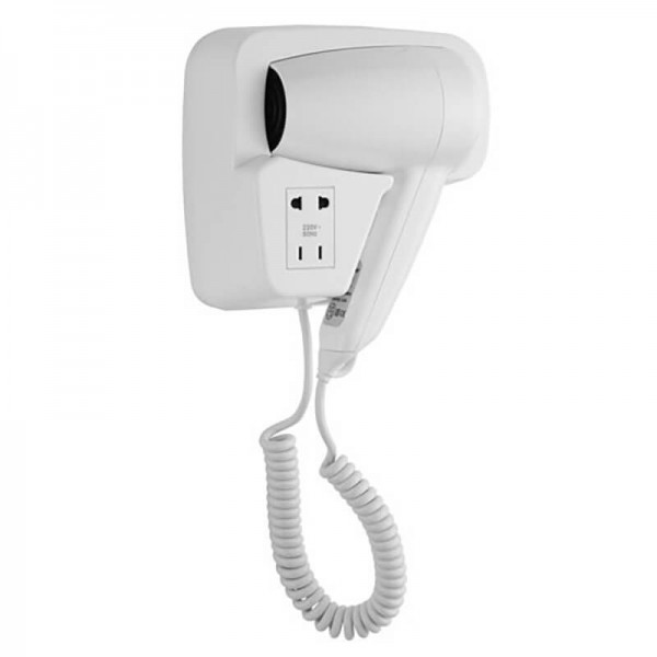 Wall-mounted hotel hair dryer with power regulator1300W. HD20N - Stark s.r.l.