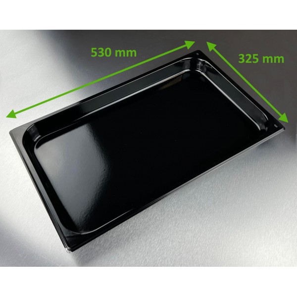 Enameled baking pan GN1/1 40h. GNS1140 - Fimar