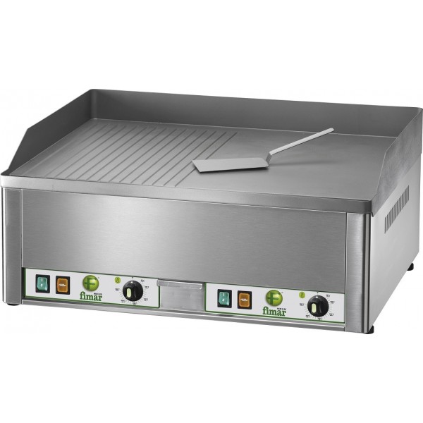 Fry Top elettrico Fimar FRY2LR acciaio dolce mista - Fimar