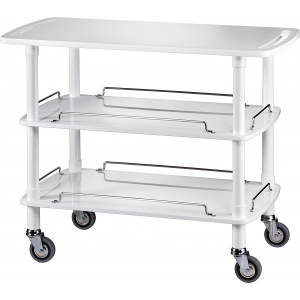 Forcar CLP2003B 3-story wooden service cart - Forcar Multiservice