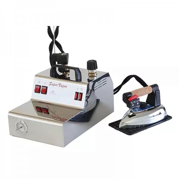 Professional stainless steel iron with 2.4 liter boiler -