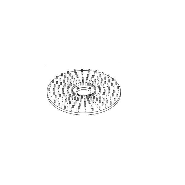 Replacement: F2749 hubless plate for Fama cleaners - Fama industries