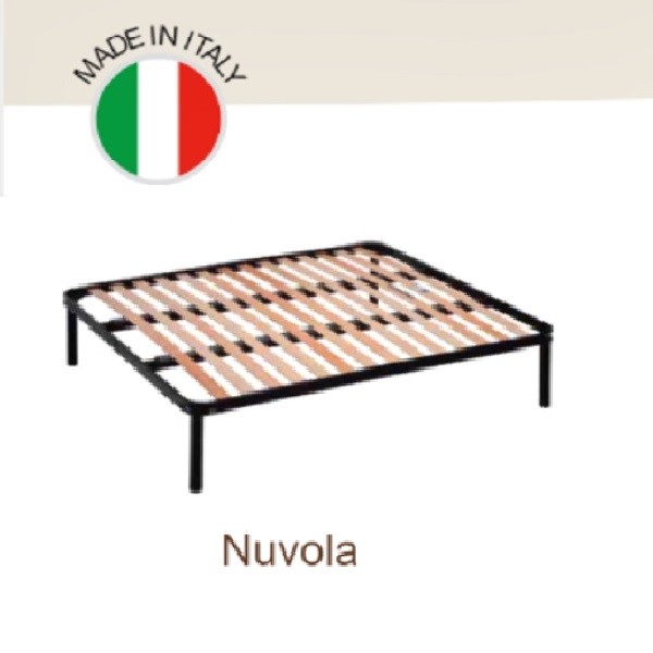 Rete ortopedica a doghe sottili. NUVOLA - Bianchi