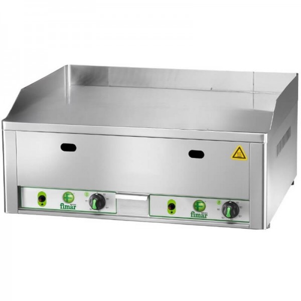 Fry Top a gas Fimar FRY2LMC acciaio cromato liscio - Fimar