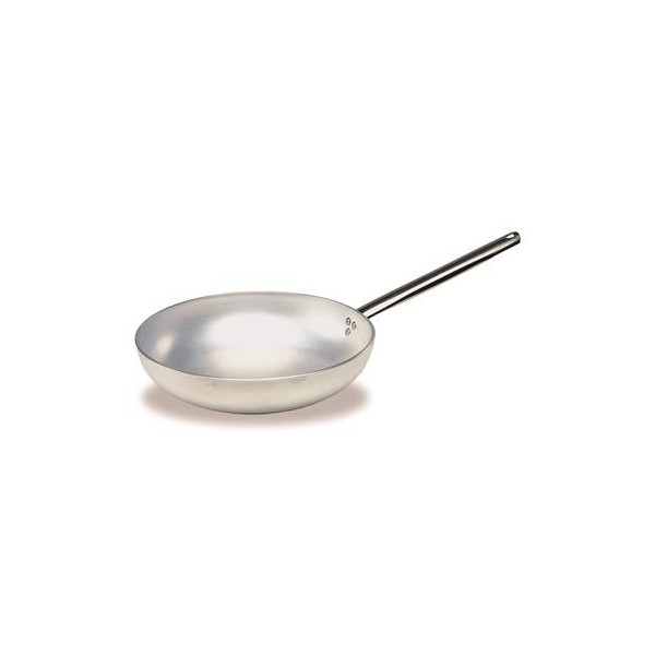 Low Frying Pan 1 Handle 20 cm Aluminum 111BB - 3 mm ALMA111BB Agnelli - Agnelli