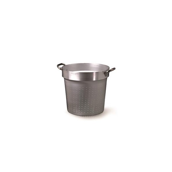 Cylindrical Colander For Interior 36 cm Aluminum 173 - 3 mm ALMA173 Agnelli - Agnelli