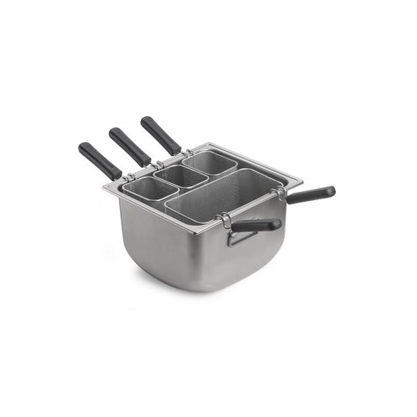 Pasta Cooker 4 Sectors 70x38 cm Tender Speedy Pasta 3390Q404 Pinti - Pinti