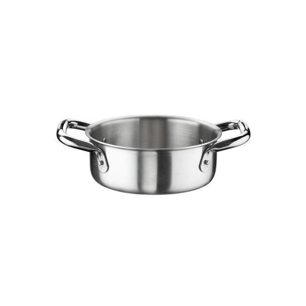 Low Casserole 2 Handles 20 cm 3 Layers 373009 Pinti - Pinti