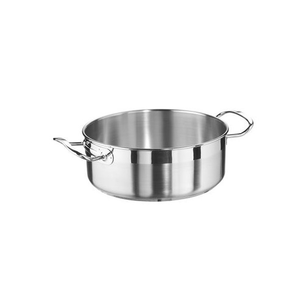 Low Casserole 2 Handles 30 cm Professional 316009 Pinti - Pinti