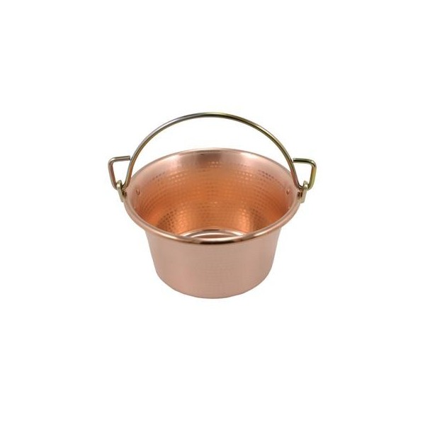 Paiolo Con Maniglia 30 cm Rame Stagnato 1036 L.A.R. - L.A.R.