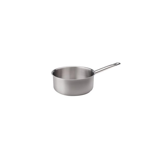 Casseruola Bassa 1 Manico 24 cm Acciaio Inox Induzione - 3 mm COIX3107E Agnelli - Agnelli