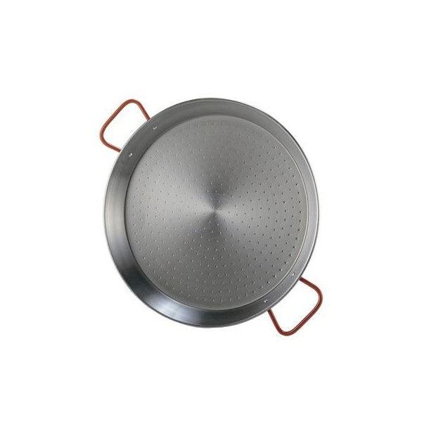 Paellera 2 Manici 70 cm Ferro Spazzolato G100 Garcima - Garcima