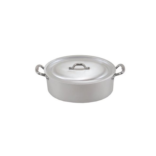 Oval Casserole With Lid 24 cm 253 Ottinetti - Ottinetti