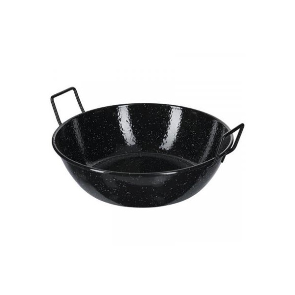 High Pan 2 Handles 18 cm Enameled Iron G203 Garcima - Garcima