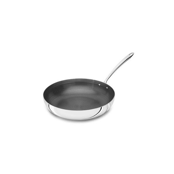 High Frying Pan 1 Handle 20 cm Aluinox Induction 1907 - 3 mm ALUM111BSH Agnelli - Agnelli