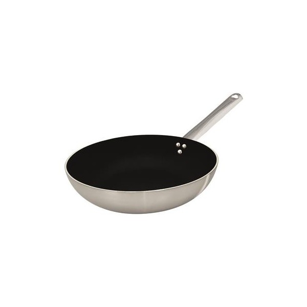 High Flared Frying Pan 1 Handle 32 cm Induction Chef - Shark Skin - 3 mm ALSA6111BG Agnelli - Agnelli