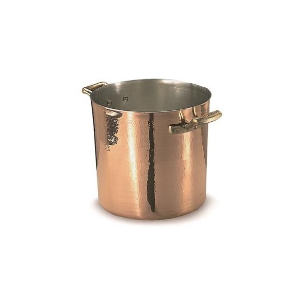 Pentola 22 cm Rame Martellato - 2 mm ALCM103M Agnelli - Agnelli