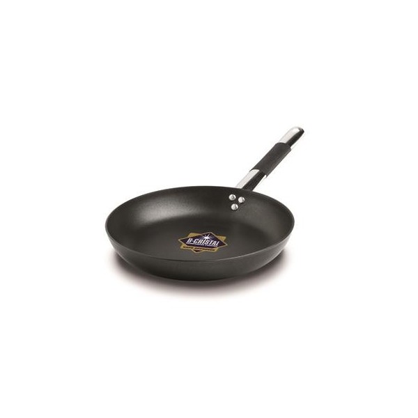Low Flared Frying Pan 1 Handle 36 cm Al Black - 3 mm ALSC111BBSSC Agnelli - Agnelli