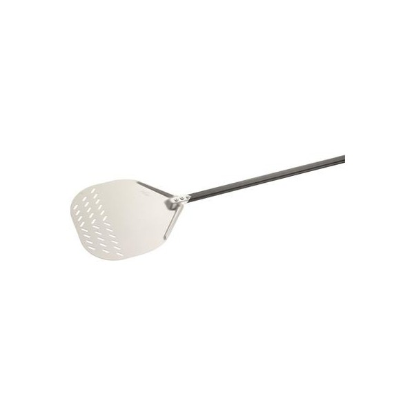 Rectangular Perforated Pizza Shovel 32x32 cm Aurora AF-32RF Gi.Metal - Gi.Metal