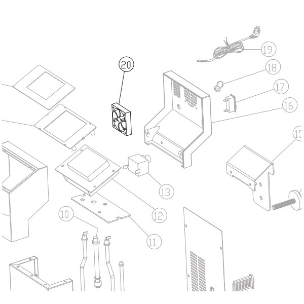 Fan - CO9500 - Fimar - Easy line By Fimar
