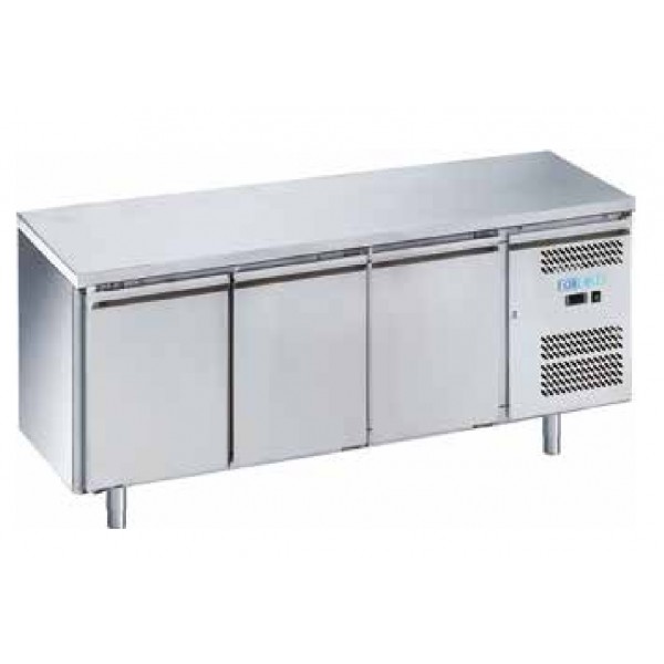 Tavolo refrigerato Forcar-Forcold M-GN3100TN-FC 3 porte positivo - Forcar Refrigerati