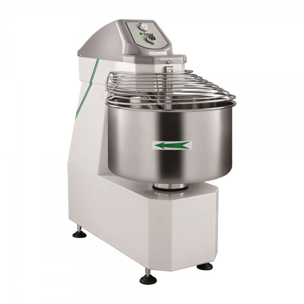 Impastatrice Trifase professionale a spirale da 50 kg con testa e vasca fisse. 50SB - Fimar
