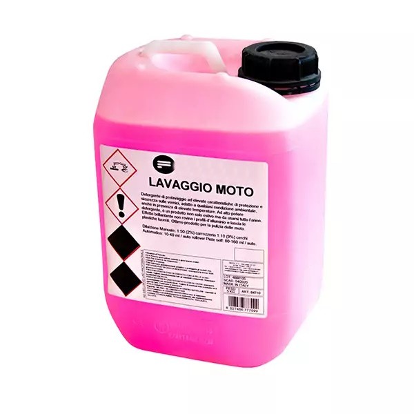 Detergente per lavaggio e pulizia moto e scooter – 5kg