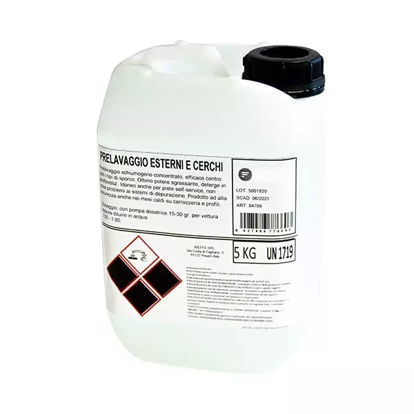 Detergente prelavaggio carrozzerie e cerchi – 5kg