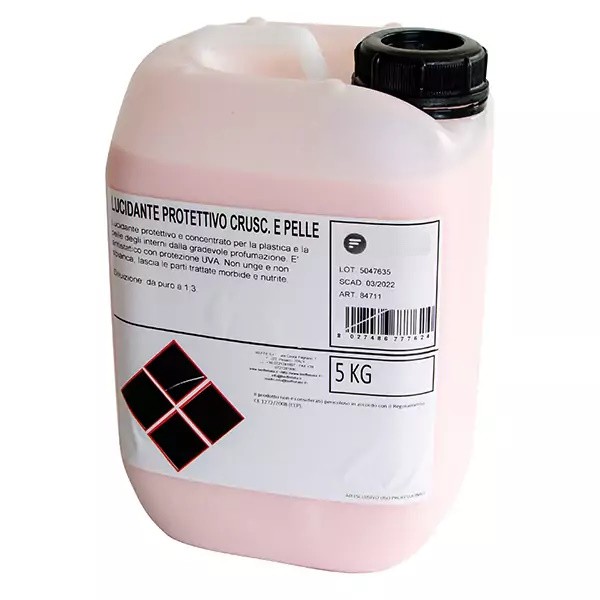 Detergente per cruscotti auto, pelle e plastica – 5kg