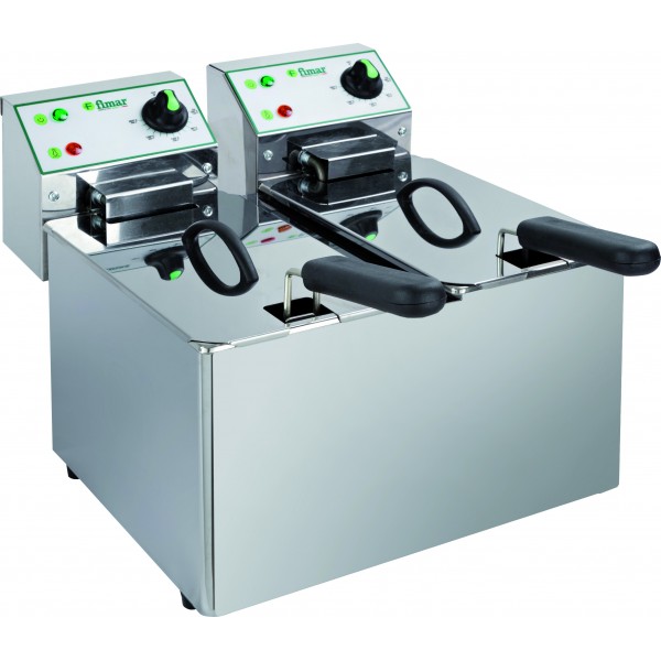 Fimar professional eletrric fryer FR44 4 4 lt Single phase - Fimar
