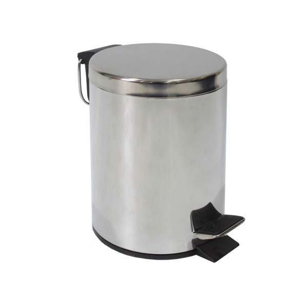 Pattumiera a pedale con chiusura rallentata 3 litri. IRON1INOX - Stark s.r.l.