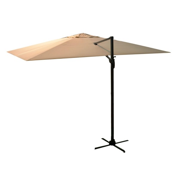 Ombrellone rettangolare 3x2 m. Palo laterale. Bianco. S7301210000 - Stark s.r.l.