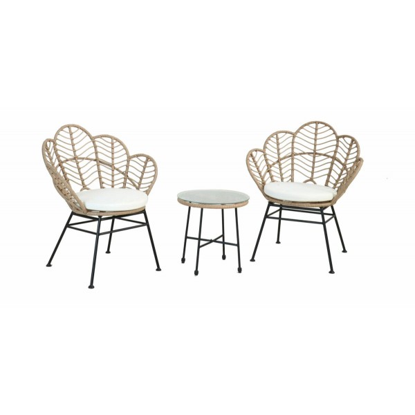 Salotto imbottito sulla seduta. 2 poltrone e tavolino. SS2251016