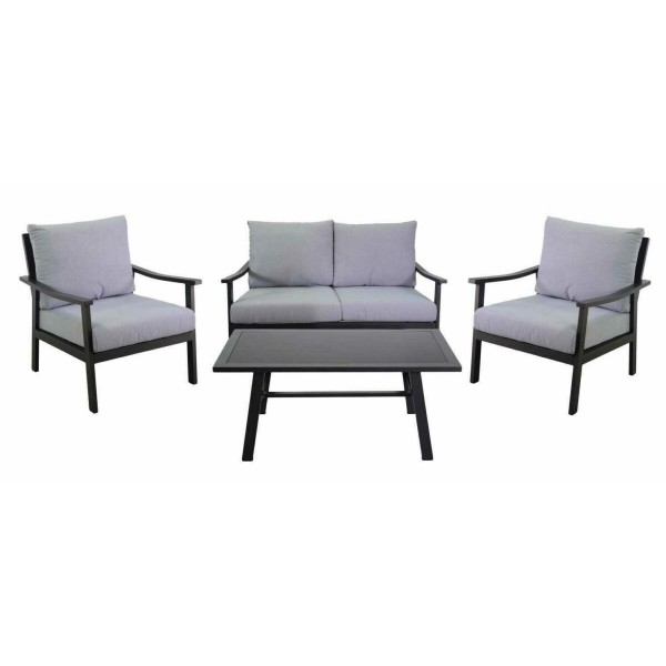 Salotto. Divano 2 posti con poltrone e tavolino. S6463230000 - Stark s.r.l.