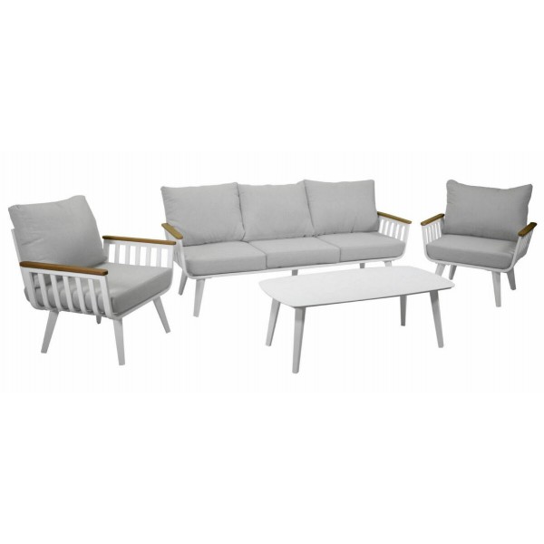 Salotto. Divano 3 posti con poltrone e tavolino. S6461820000 - Stark s.r.l.